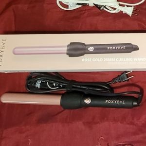 Foxyẞae 25mm Rose Gold curling wand